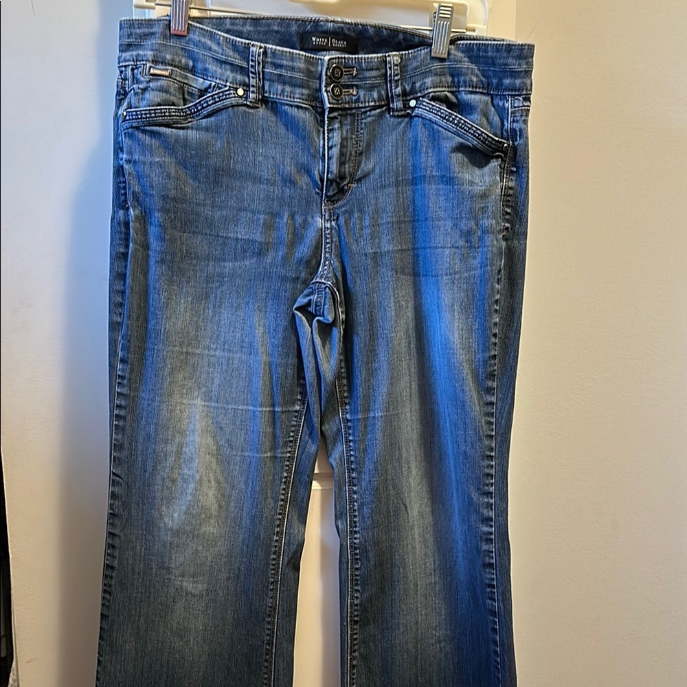 White House, black market, trouser jeans